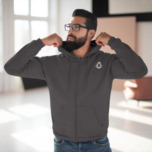 Load image into Gallery viewer, REIKI Cho-Ku-Rei Hooded Zip Sweatshirt
