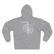 Load image into Gallery viewer, REIKI Cho-Ku-Rei Hooded Zip Sweatshirt