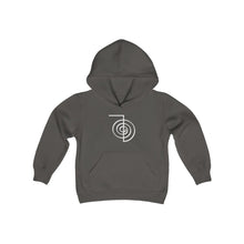 Load image into Gallery viewer, Youth REIKI Cho-Ku-Rei Hooded Sweatshirt