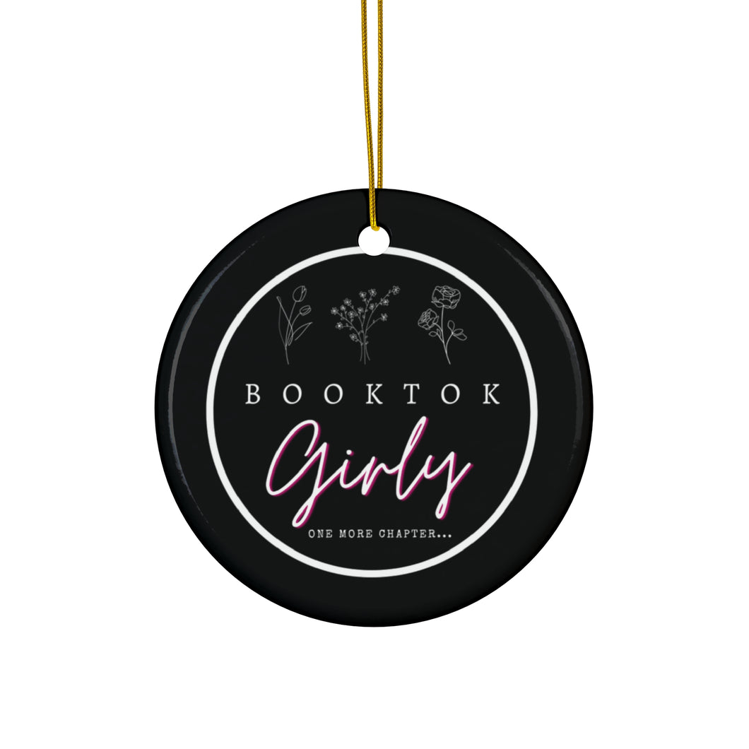 BOOKTOK Ceramic Ornament, 4 Shapes