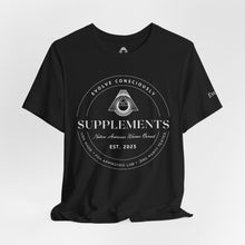 Load image into Gallery viewer, Evolve Supplements Logo T‑Shirt – Minimal Wellness Graphic Tee

