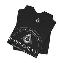 Load image into Gallery viewer, Evolve Supplements Logo T‑Shirt – Minimal Wellness Graphic Tee
