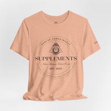 Load image into Gallery viewer, Evolve Supplements Logo T‑Shirt – Minimal Wellness Graphic Tee
