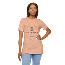 Load image into Gallery viewer, Evolve Supplements Logo T‑Shirt – Minimal Wellness Graphic Tee
