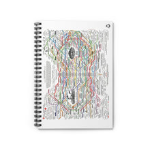 Load image into Gallery viewer, THE HEALING WEB - Spiral Notebook - Ruled Line
