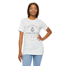Load image into Gallery viewer, Evolve Supplements Logo T‑Shirt – Minimal Wellness Graphic Tee
