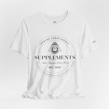 Load image into Gallery viewer, Evolve Supplements Logo T‑Shirt – Minimal Wellness Graphic Tee
