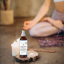 Load image into Gallery viewer, Smudge Spray for Cleansing Negative Energy and Purifying Home | Made with White Sage and Quartz Crystals | 3.5 Oz. Bottle (White Sage)
