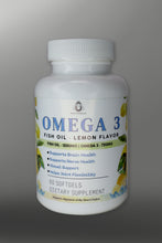 Load image into Gallery viewer, Omega 3 Fish Oil-Lemon Flavor
