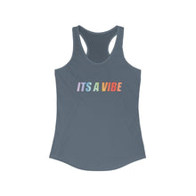 Load image into Gallery viewer, Women's VIBE Rainbow Racerback Tank
