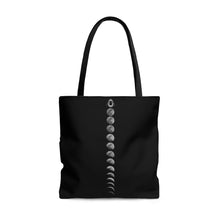 Load image into Gallery viewer, Moon Phase Tote Bag
