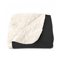Load image into Gallery viewer, Moon Phase Sherpa Fleece Blanket
