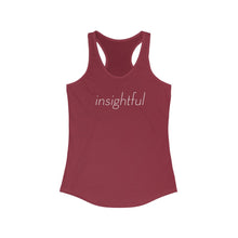 Load image into Gallery viewer, Women's INSIGHTFUL Racerback Tank
