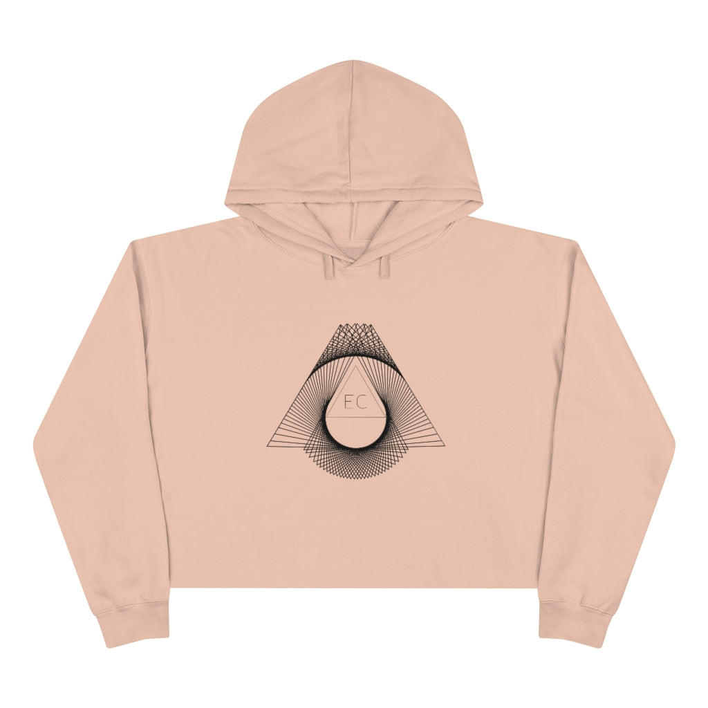 Evolve Consciously Crop Hoodie